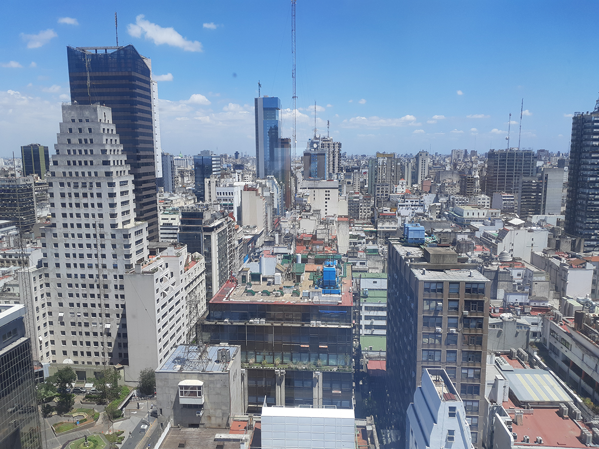 Aussicht auf Buenos Aires
